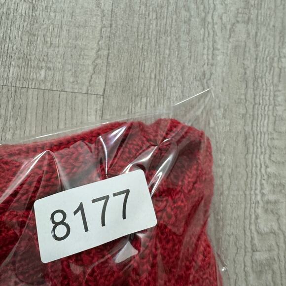 Vintage Ashley Hill Cardigan Sweater Women's Small Red Knit Floral Flower 90s - Picture 8 of 8